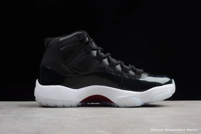 Official Maikesneakers 11 black 378037-002 Air BP Retro mens Jordan 